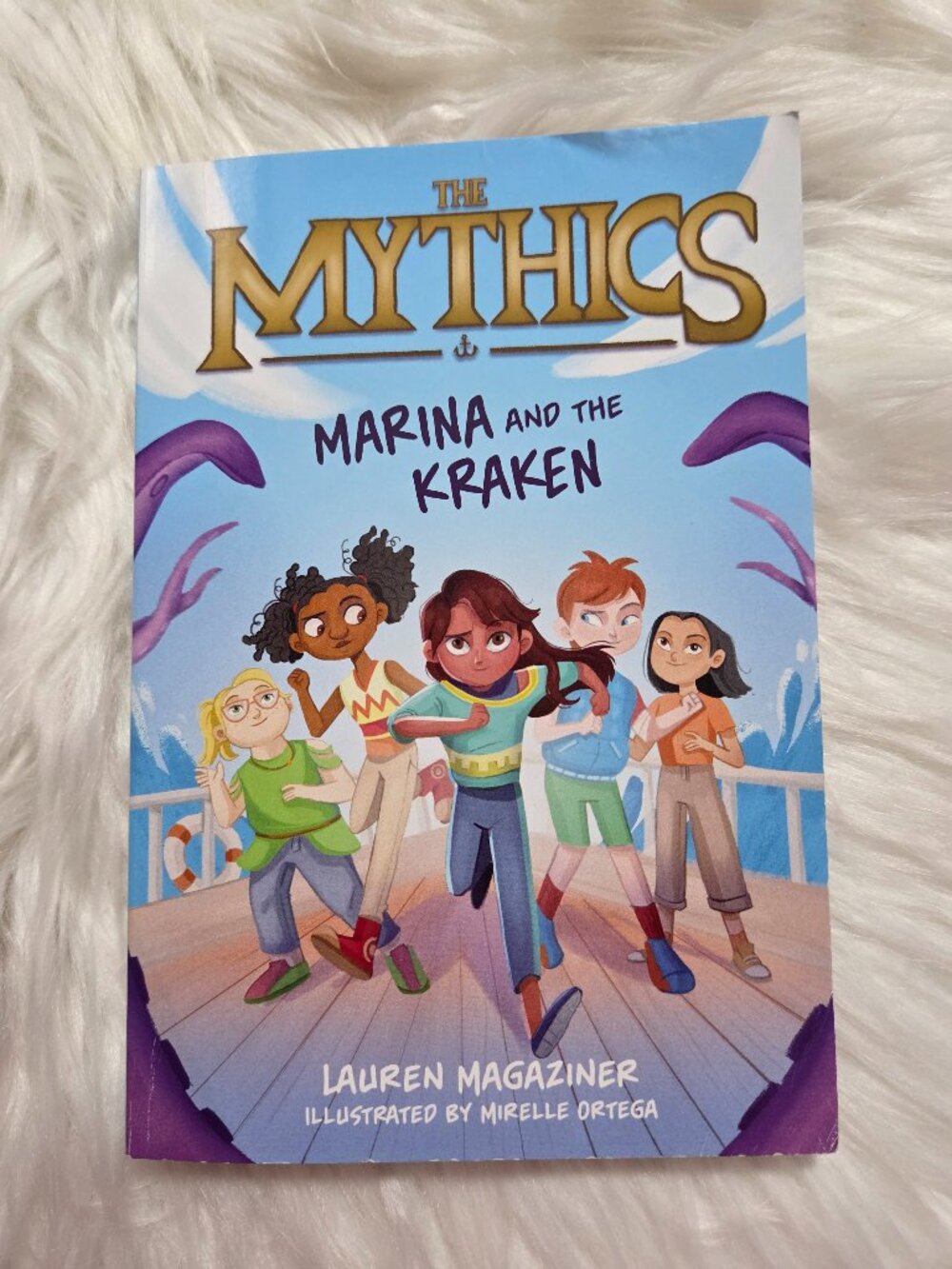 "The Mythics: Marina and the Kraken" Book
